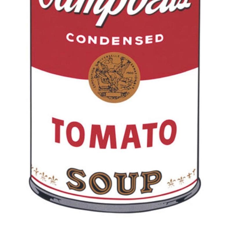 Campbell's Soup I: Tomato, 1968 poster by Andy Warhol