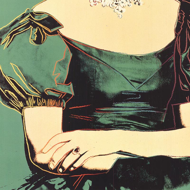 Princess Diana poster by Andy Warhol