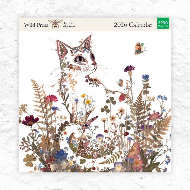 Wild Press 2026 Wall Calendar