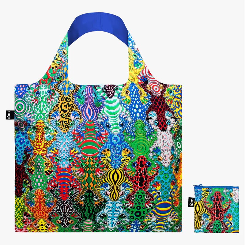 LOQI Foldaway Shopping Bag - Sam Wilde - Equi