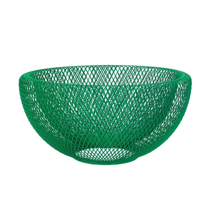 Wire Mesh Bowl - Green - by MoMA