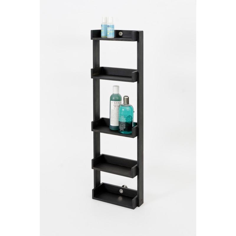 Yoku Dark Oak Multi Shelf 706, des. Lincoln River for Wireworks