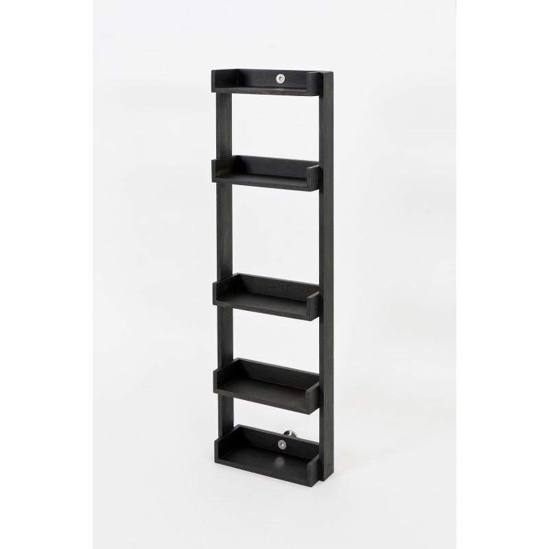 Yoku Dark Oak Multi Shelf 706, des. Lincoln River for Wireworks