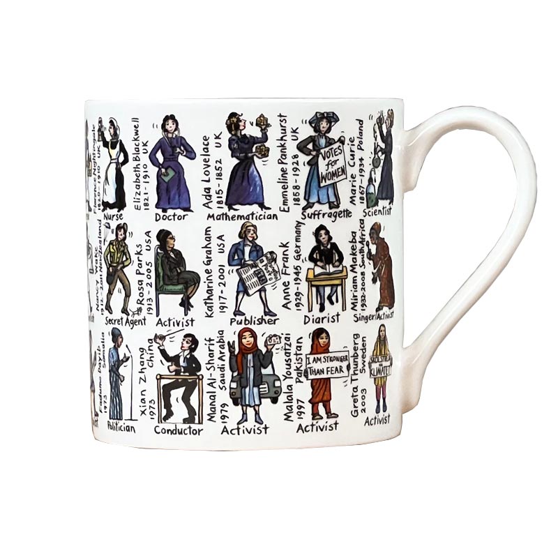 Women Who Changed the World mug