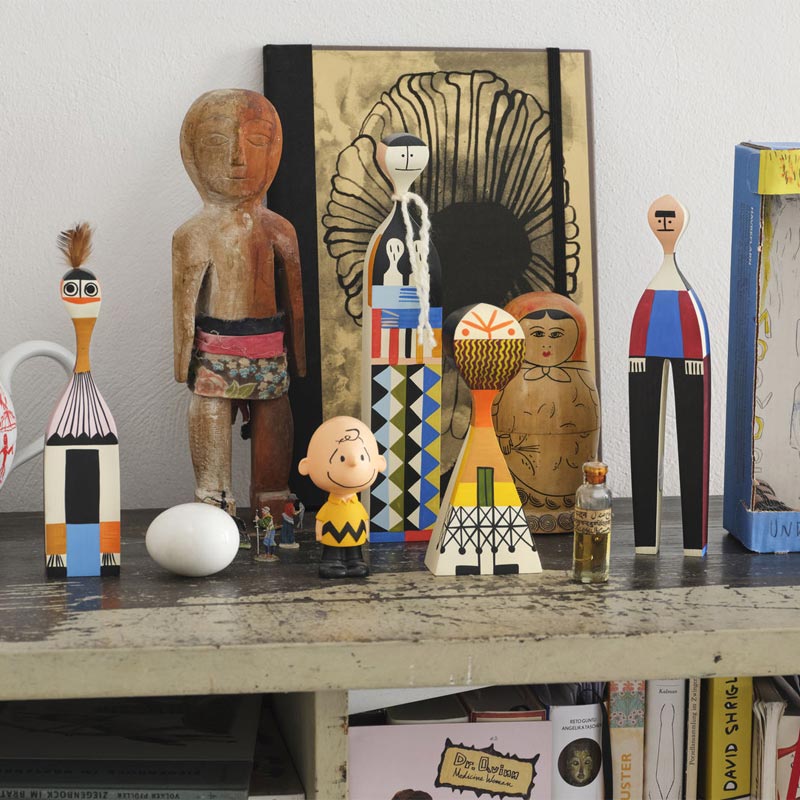 Wooden doll #13 des. Alexander Girard, 1952