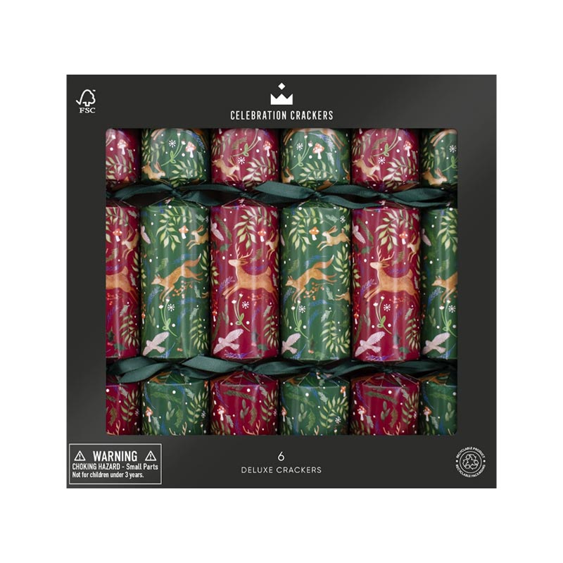 Woodland Folk Christmas Crackers by Heart & Soul Studio