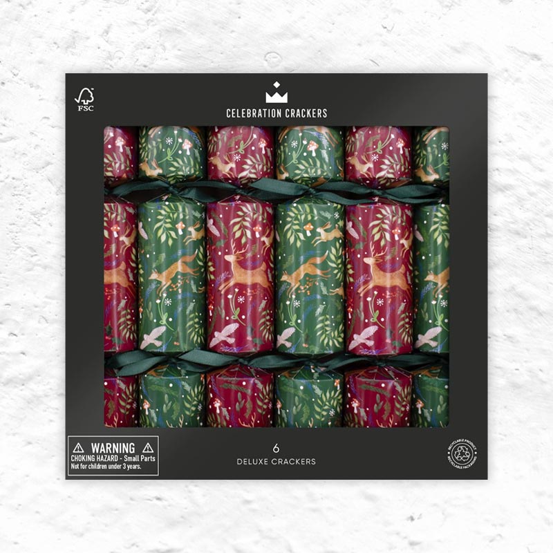 Woodland Folk Christmas Crackers by Heart & Soul Studio