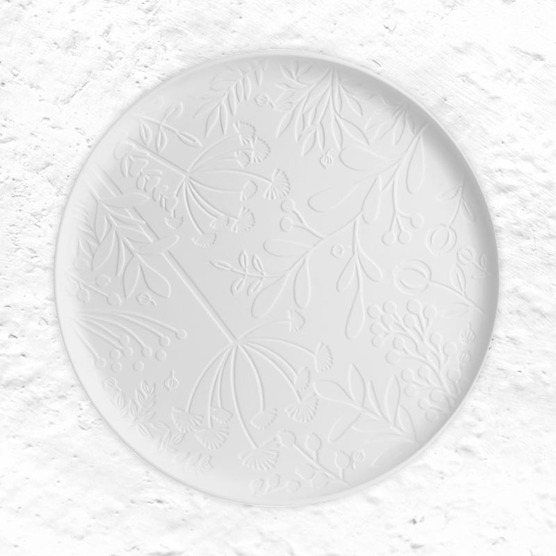 Wonder Garden Porcelain Decorative Tray by Räder