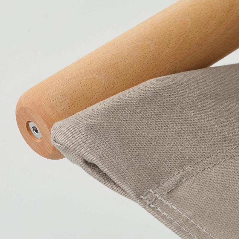 Nychair X with Ottoman - Oil Beech - Pebble Grey - des. Takeshi Nii