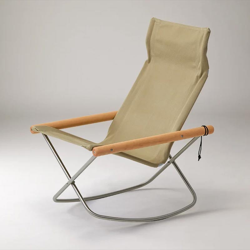 Nychair X Rocking - Oil Beech - Sage Green - des. Takeshi Nii