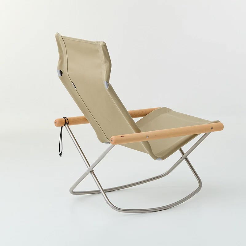 Nychair X Rocking - Oil Beech - Sage Green - des. Takeshi Nii