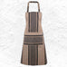 Yvonne Ficelle Encre Apron by Tissage de Luz