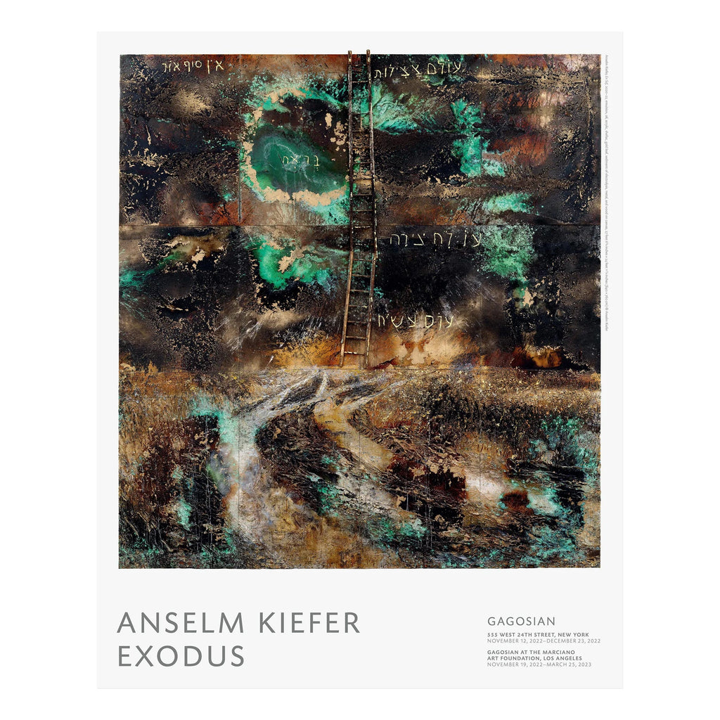 Exodus poster by Anselm Kiefer