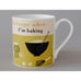 Happiness mug - Baking, Olive - Bone China decorated in Stoke-on-Trent by Repeat Repeat