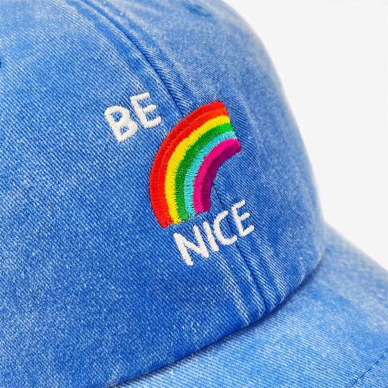 Be Nice Cap, by David Shrigley