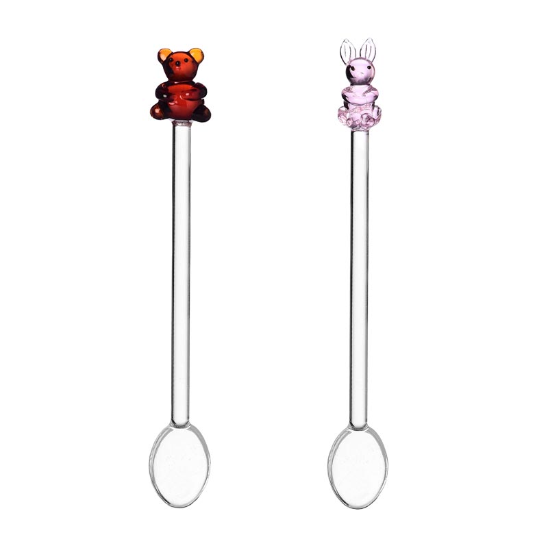 Animal Farm Bunny & Bear Spoons des. Alessandra Baldereschi for Ichendorf Milano