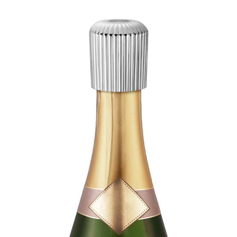Bernadotte Champagne Stopper, design inspired by Sigvard Bernadotte - Georg Jensen
