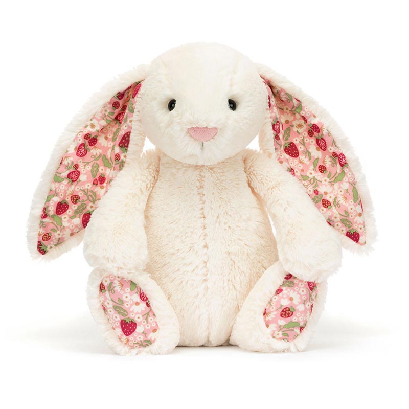 Blossom Cream Bunny 'Berry' - Medium - Jellycat