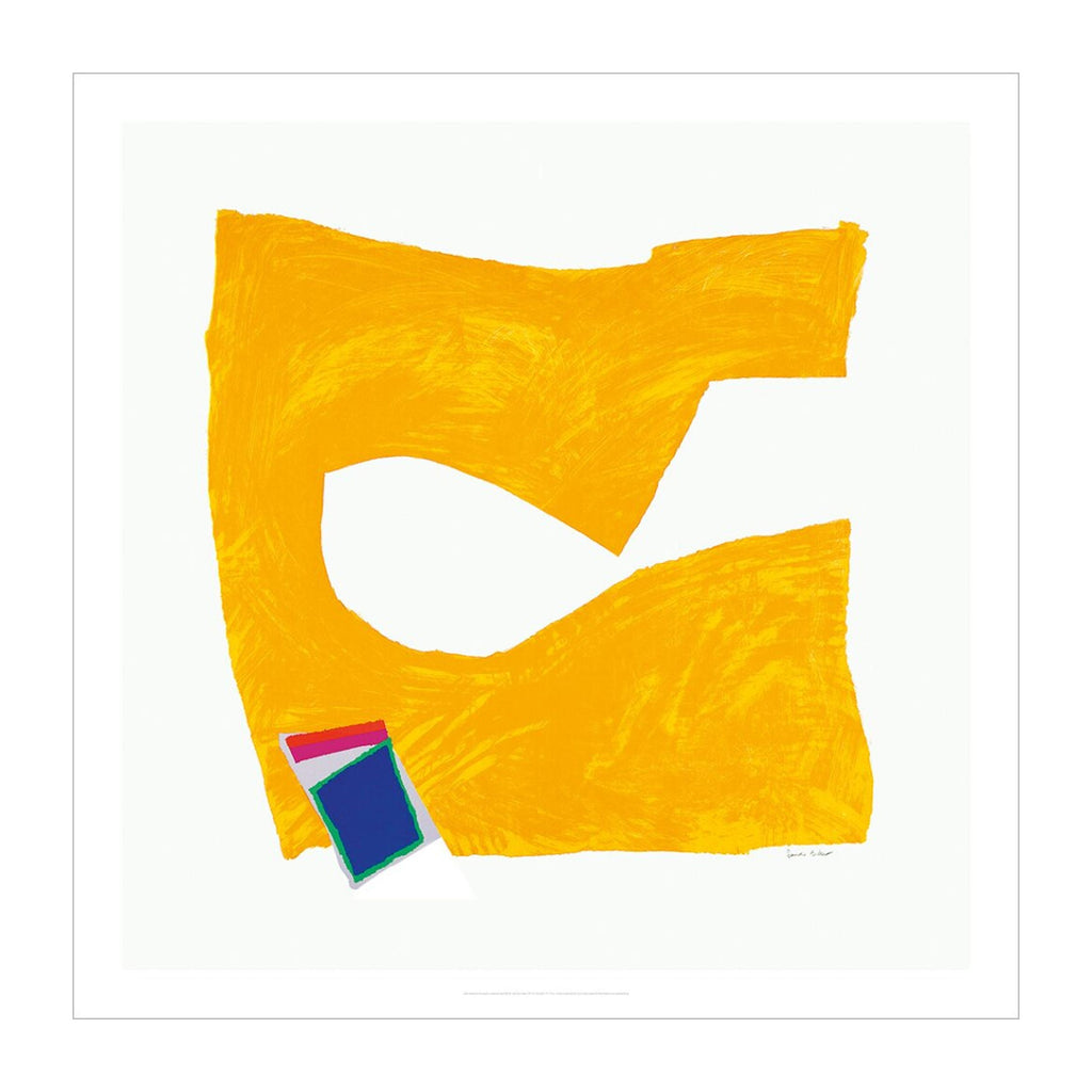 Inside Story (Yellow) 1991-92 poster by Sandra Blow RA