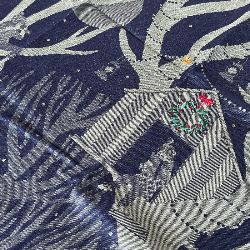 Cabane Etoilee - Christmas Tea Towel - by Tissage Moutet