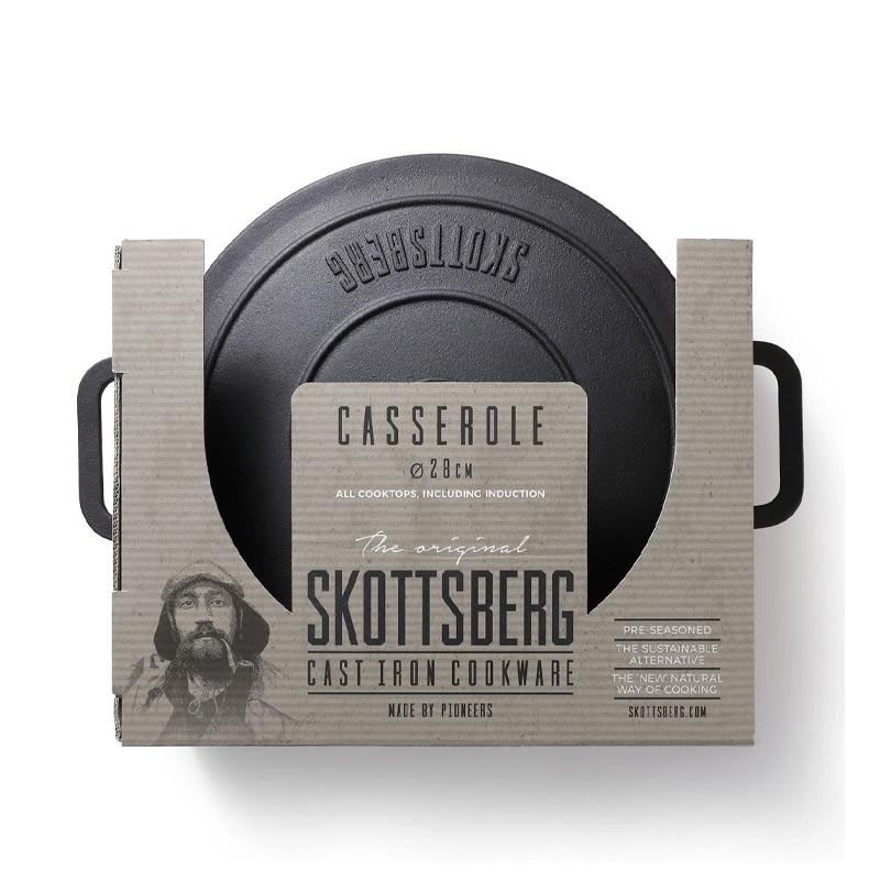 Skottsberg Cast Iron Casserole - 28cm