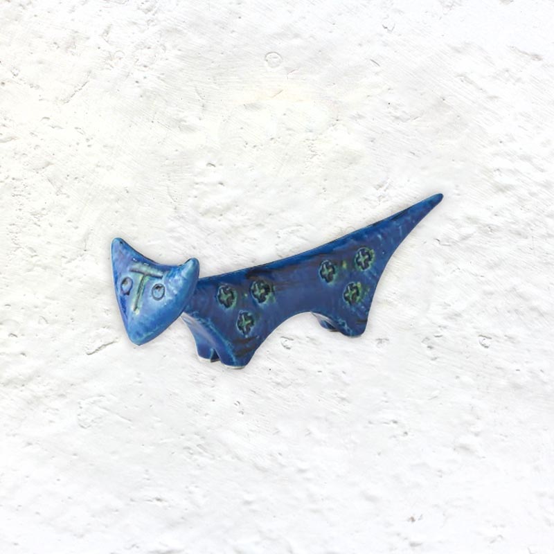 Rimini Blu Cat Number 35 des. Aldo Londi for Bitossi