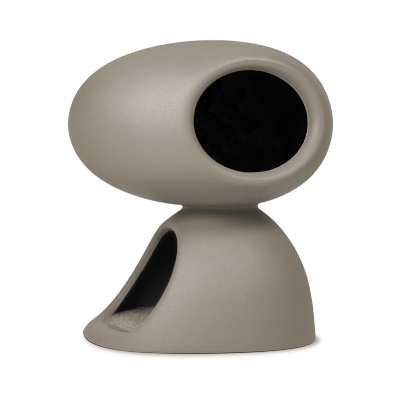 "Cat Cave" Cat Bed - Grey - des. Stefano Giovannoni, for United Pets