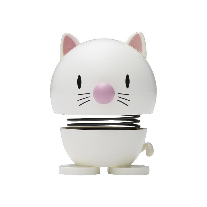 Hoptimist Cat - White