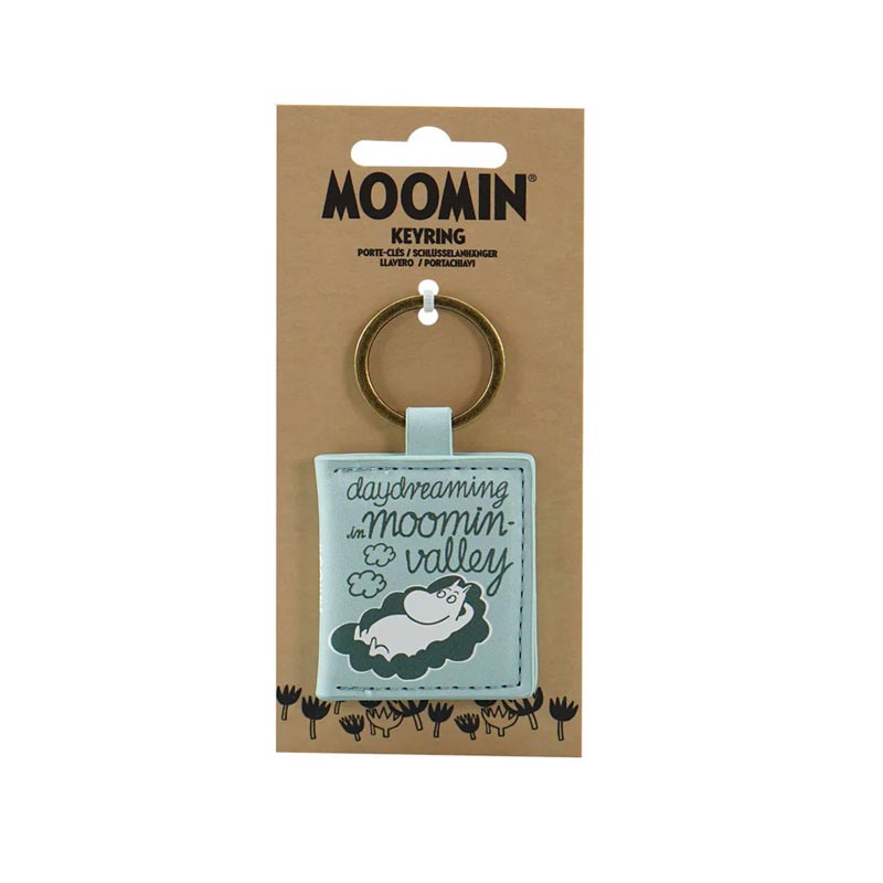 Daydreaming Moomin Keyring - by Half Moon Bay
