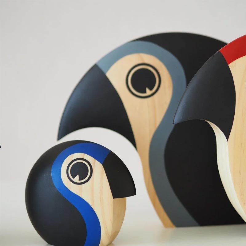 Discus by Hans Bølling - Large - Red