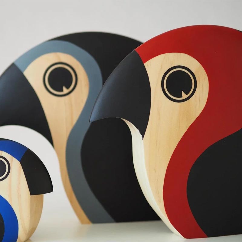 Discus by Hans Bølling - Large - Red