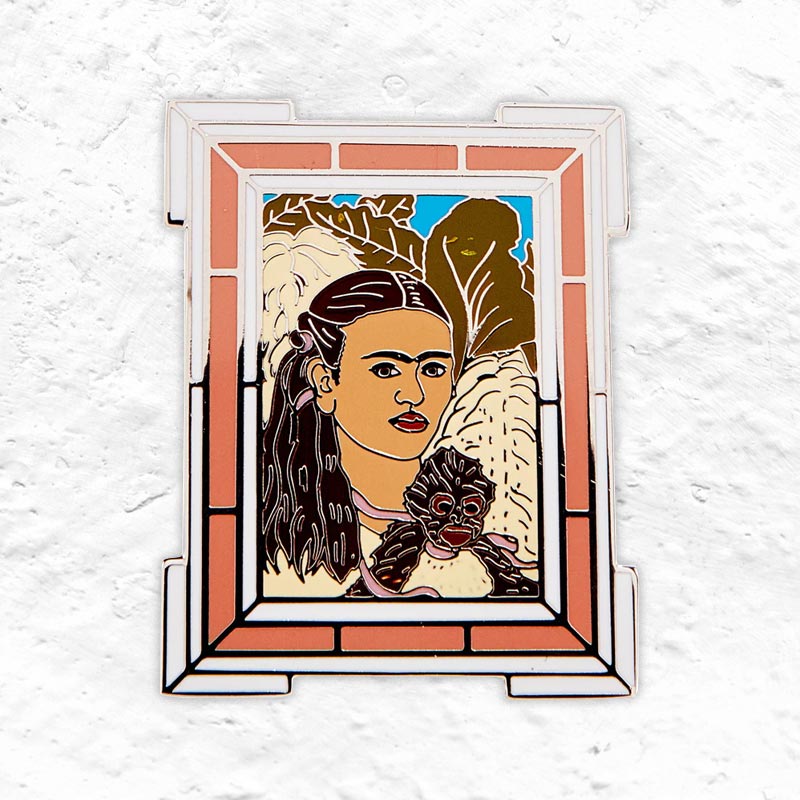 Frida Kahlo: Fulang-Chang and I Enamel Pin Badge