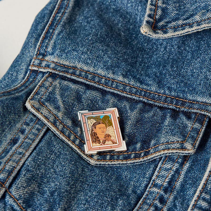 Frida Kahlo: Fulang-Chang and I Enamel Pin Badge