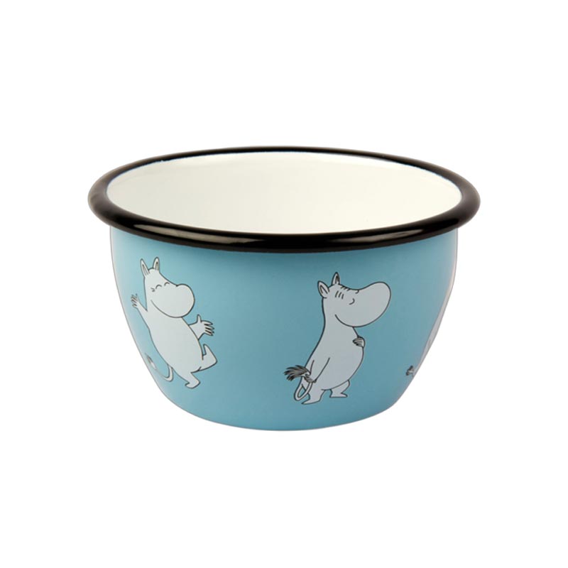 Moomin Enamel Bowl - Moomin Retro - by Muurla
