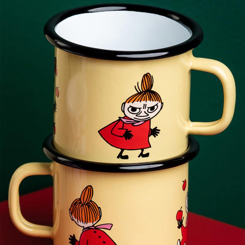 Moomin Enamel Mug - Little My - by Muurla