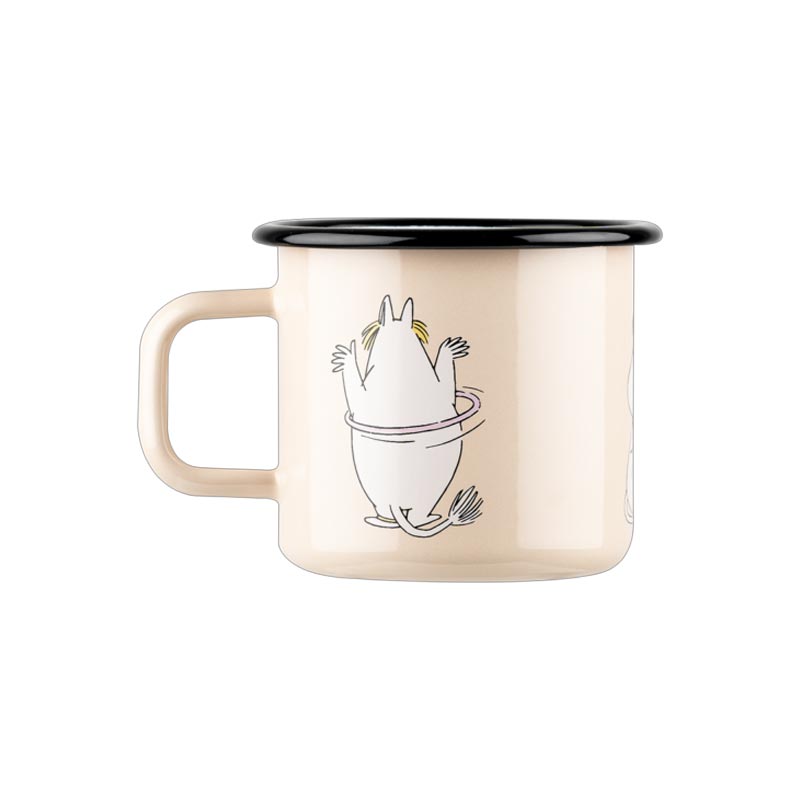 Moomin Enamel Mug - Snorkmaiden Retro - by Muurla