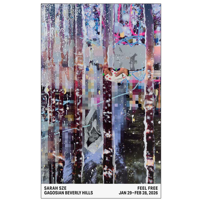 Feel Free poster by Sarah Sze