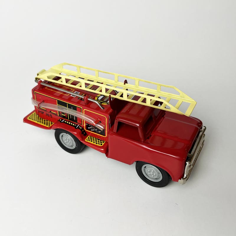 Fire engine tin toy
