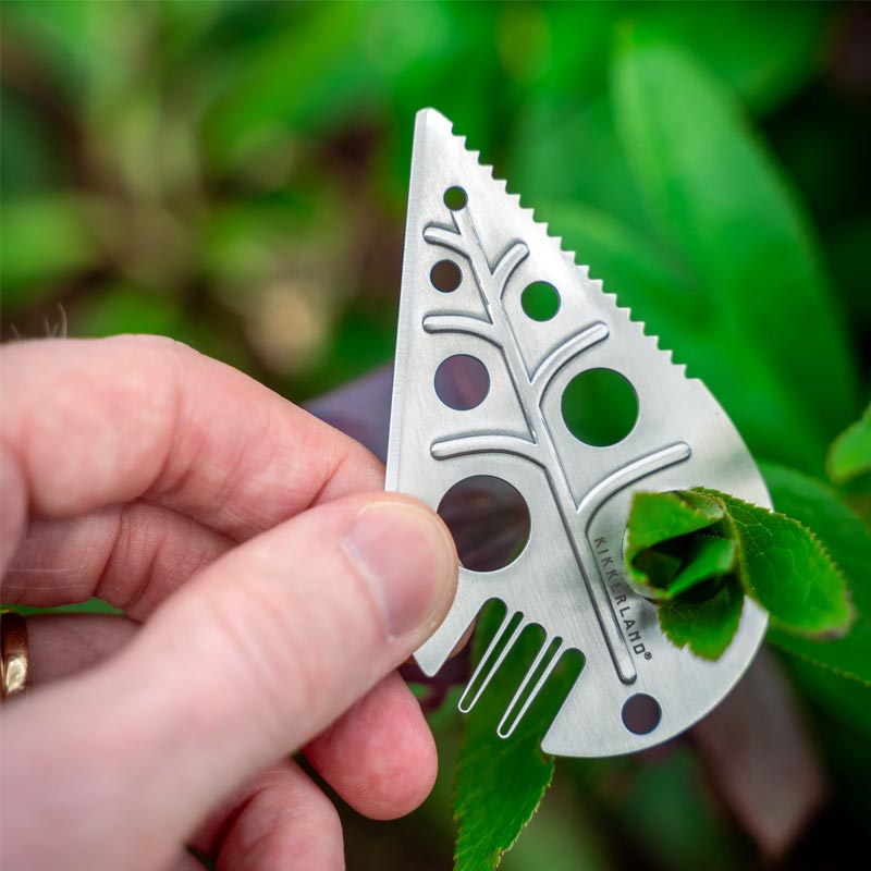 Leaf Foraging 5 in 1 Tool, by Kikkerland