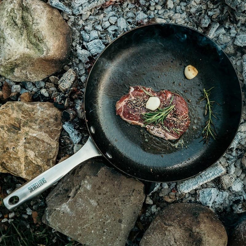 Skottsberg Cast Iron Frying Pan - 24cm