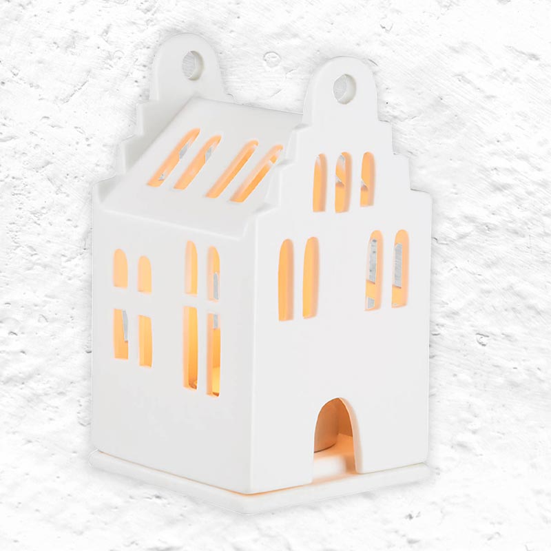 Tea Light House - Mini, Gable Roof - by Räder