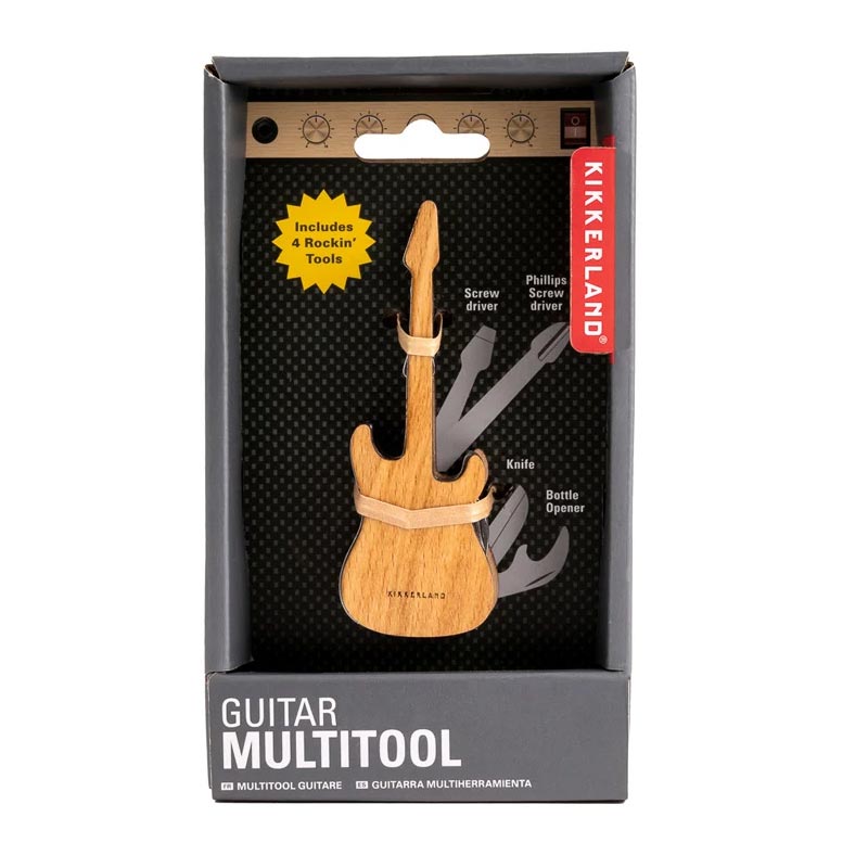 Guitar Multitool - des. WITH Creative for Kikkerland