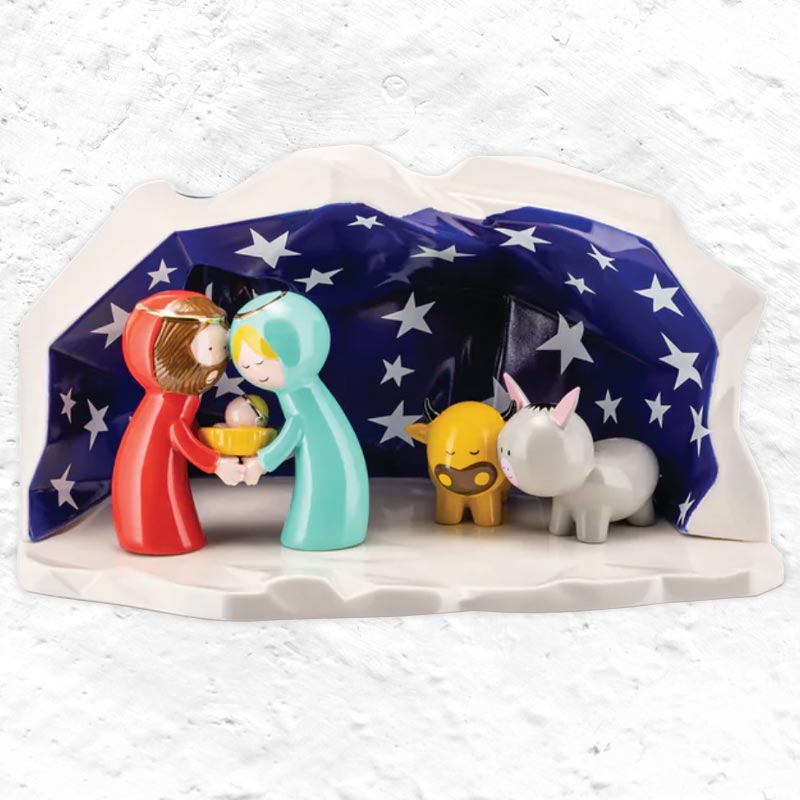 Happy Eternity Baby Nativity Scene - des. Massimo Giacon & Marcello Jori (made by Alessi)
