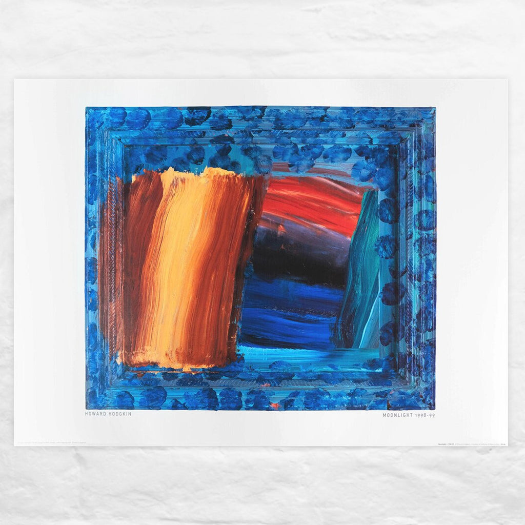 Moonlight, 1998-99 poster by Howard Hodgkin