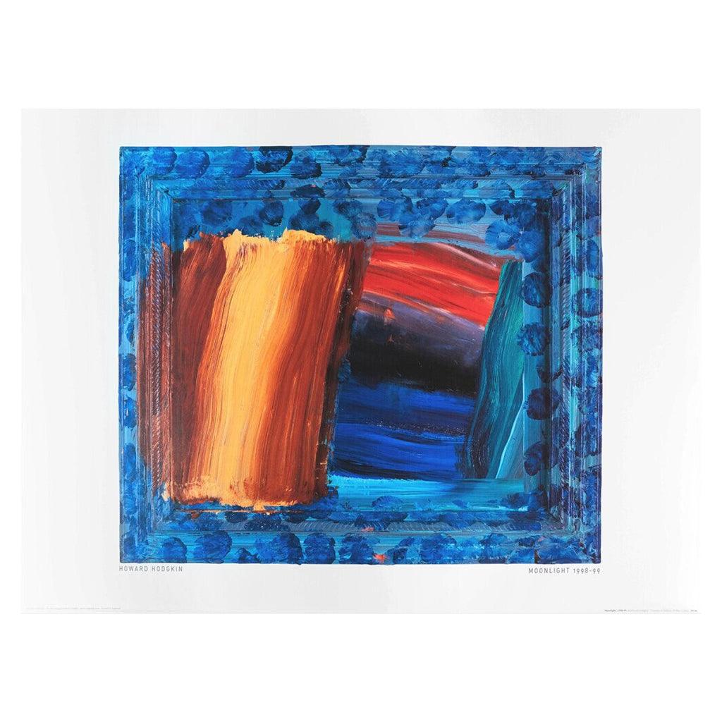 Moonlight, 1998-99 poster by Howard Hodgkin