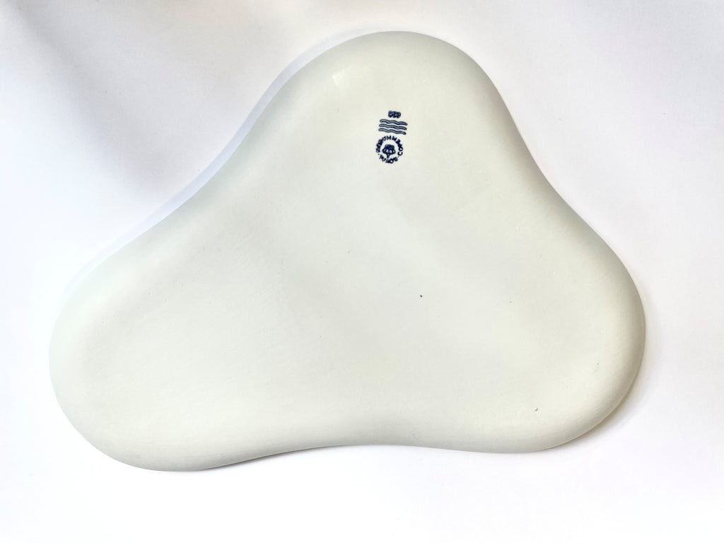 Ole Irregular Plate des. Ole Jensen for Royal Copenhagen