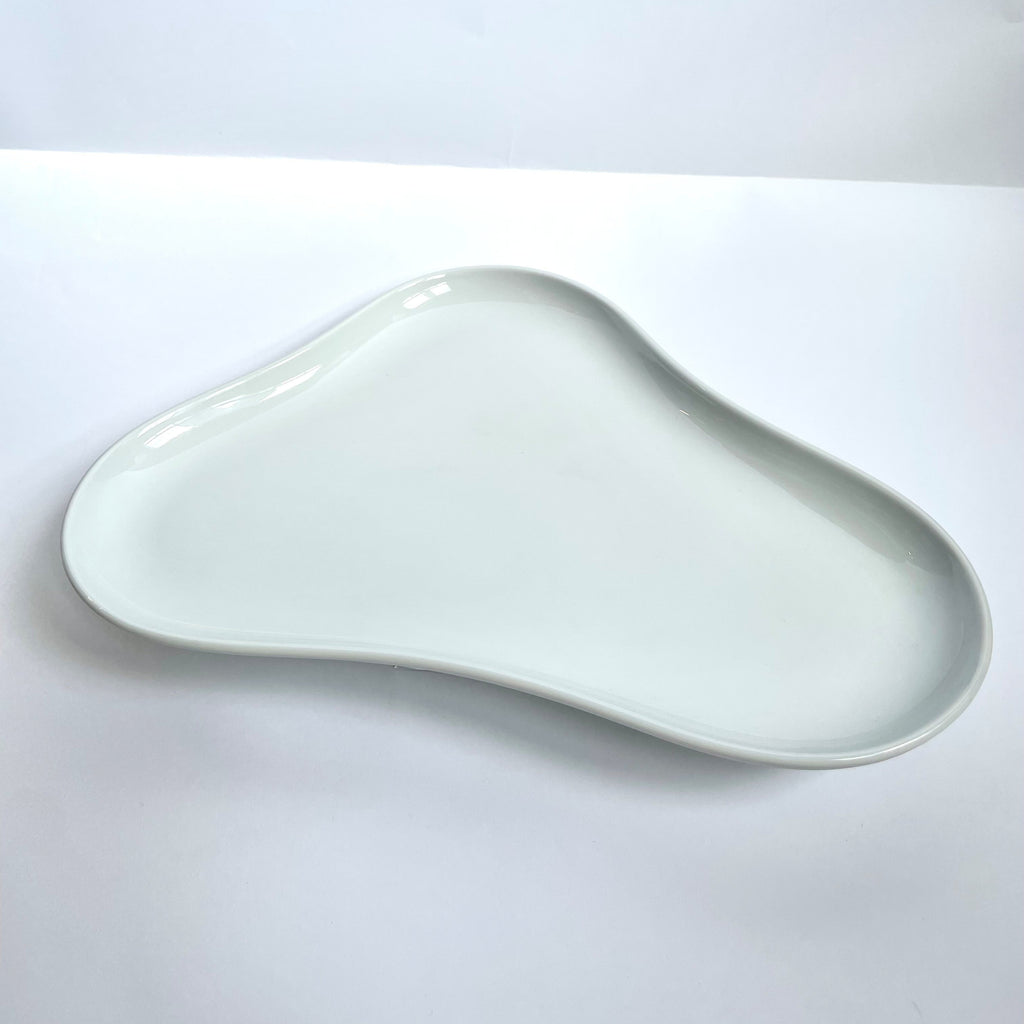 Ole Irregular Plate des. Ole Jensen for Royal Copenhagen