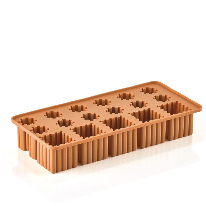 Singles Ice Cube Tray - Apricot - by Zone Denmark