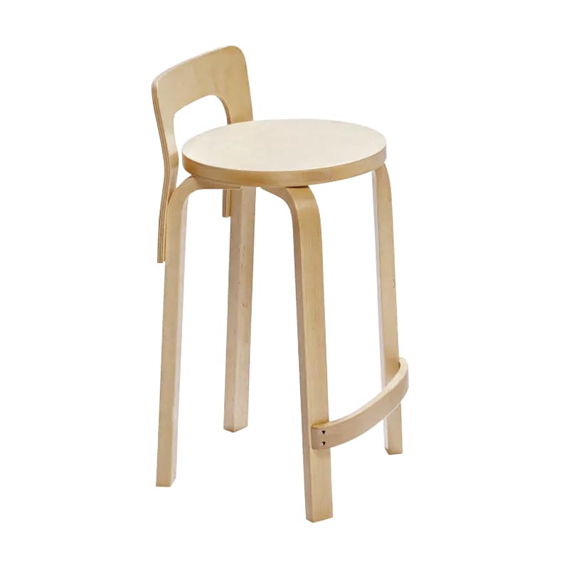 K65 High Chair des Alvar Aalto, 1935 (made by Artek)