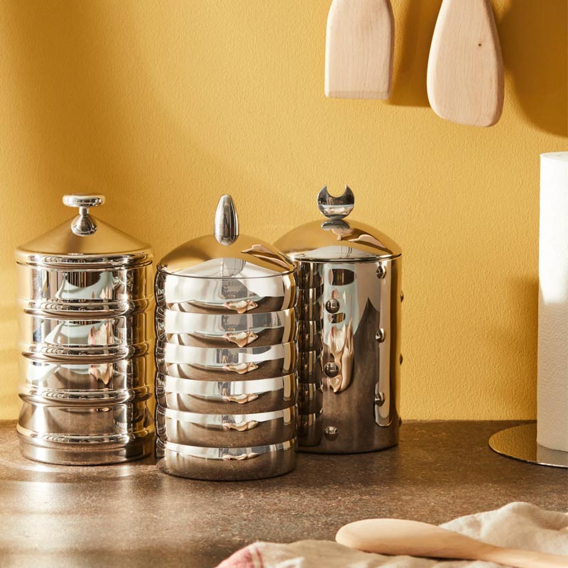 Kalisto 2 Storage Container, des. Clare Brass for Alessi